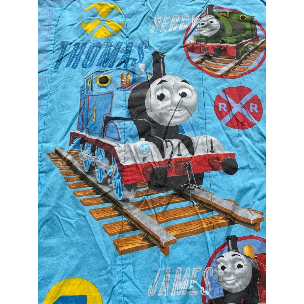 Thomas & Friends Toddler Comforter Reversible Thomas Percy James Blue 42x58